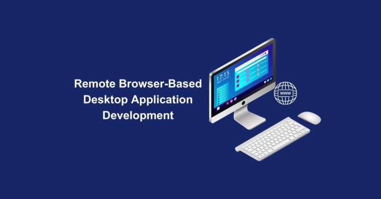 Remote Browser-Based Desktop Application Development - Appilian