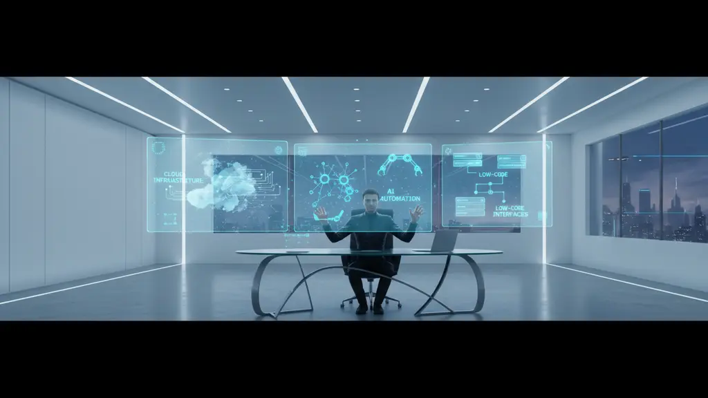 Which Technologies and Platforms Drive Application-Led Digital Transformation?