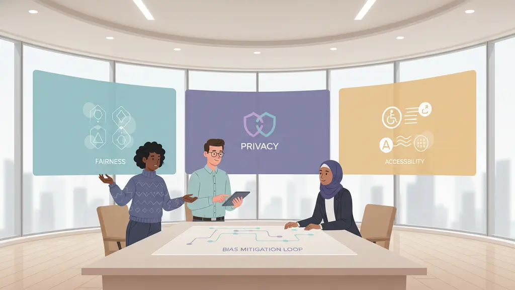 Designing for Ethical AI: Fairness, Bias, and Social Responsibility